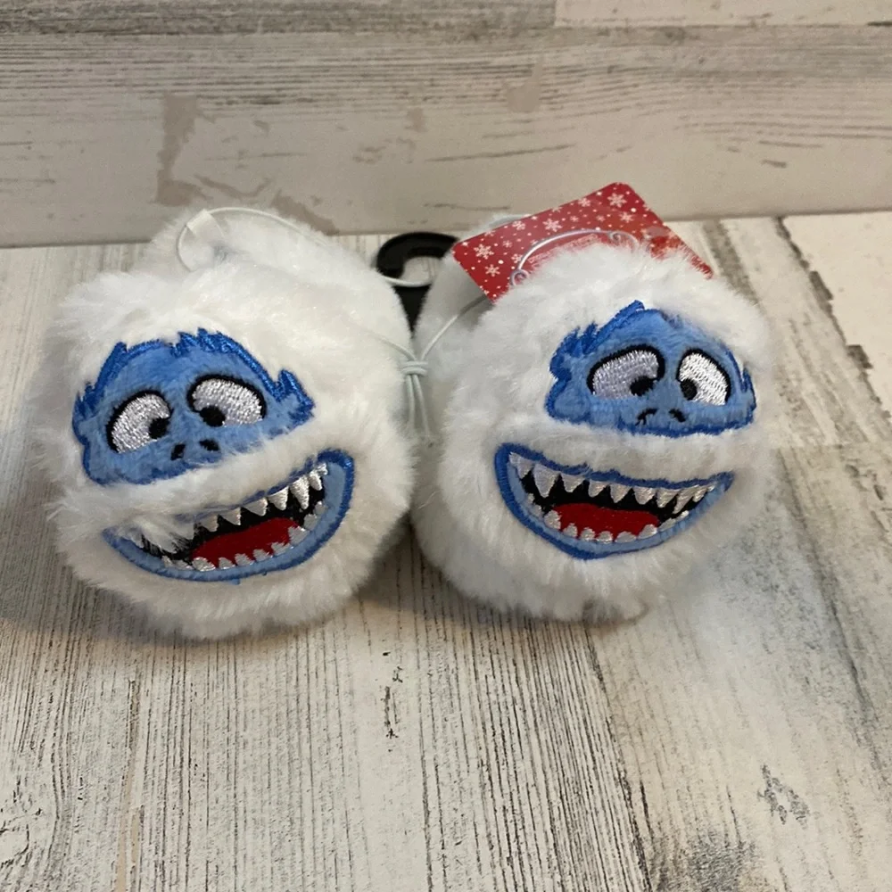 Rudolph The Red Nose Reindeer Snowman Slippers Size 1 NEW